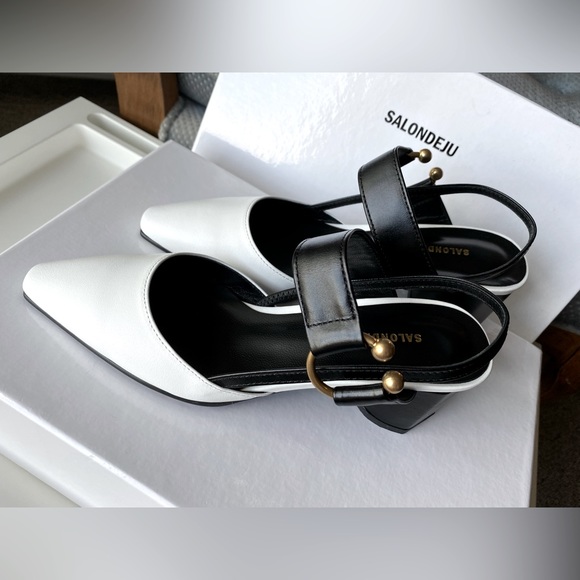 Salondeju Slingback Sandals Size 34-35 Brand New - Picture 4 of 9